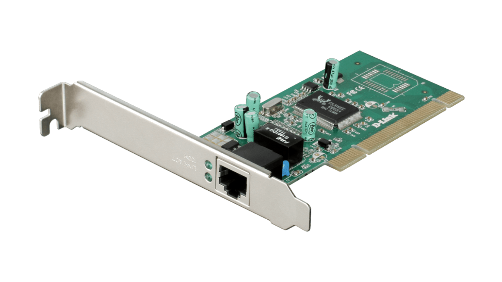 DGE‑528T Copper Gigabit PCI Card for PC
